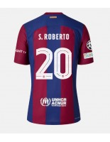 Barcelona Sergi Roberto #20 Domácí Dres 2023-24 Krátký Rukáv